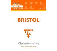 Bloc bristol A4 20 feuilles 205 grs