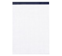 Hamelin Bloc-notes Oxford A4 21 x 29,7 cm Petits carreaux 100 feuilles