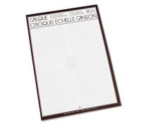 Canson-Infinity Bloc calque croquis échelle – 50 feuilles A3 – 90 g/m²