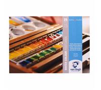 Bloc - Cartes postales - Aquarelle - 10x15cm - 25 feuilles - 300g - Van Gogh