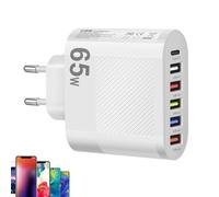 Bloc chargeur mural - Tête de charge rapide pour téléphone portable | Équipement de charge au design adapté aux voyages pour tablettes, appareils photo et consoles de jeux