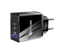 Bloc Chargeur USB | Bloc De Charge Rapide 40W QC3.0 Adaptateur Secteur Compact | Accessoire Électrique pour Bureaux Et Voyages en De Croisière
