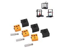 Bloc chauffant aluminium manchon silicone ignifuge, Qualité premium conductivité thermique optimale Goulot acier inoxydable refroidissement rapide complet trois pièces