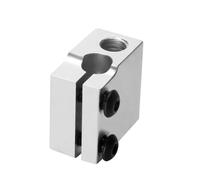 Bloc Chauffant + Chaussette 20 * 20 * 12mm Compatible avec Hotend Artillery Sidewinder x1 Sidewinder x2 Genius Genius Pro j-Head pièces d'imprimante 3D(Block)