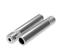 Bloc chauffant en alliage de titane M6, for Mini Hotend gorge, Filament lisse 1.75mm, pièces d'imprimante 3D, 1/2/3(3pcs)