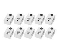 Bloc Chauffant en Aluminium, 10 pièces, avec capteur Pt100, Compatible avec Les Accessoires de buse de Chauffage d'imprimante 3D V6