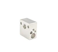 Bloc Chauffant Ender3, 2 pièces, cuivre Rouge Pur, tête d'impression CR10 PT100