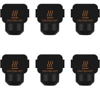 Bloc Chauffant pour extrudeuse Haute température,Couvercle en Silicone pour imprimante 3D A1/A1 Mini Accessoires d'imprimante 3D 6 pièces