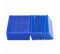 Bloc Cire à Moler pour Bijouterie en Cire Bleue Soli avec Forme Rectangulaire Plate pour Mesures Faciles et Marquage Précis Convient aux Ateliers et, style to 2, Bleu