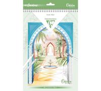 Bloc - Coloriages - Adulte - Décors de jardin - A4 - 20 feuilles - 6 illustratio