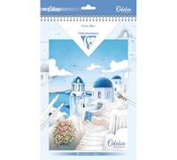 Bloc - Coloriages - Adulte - Décors de villes - A4 - 20 feuilles - 6 illustratio