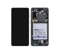 Bloc Complet Samsung Galaxy S21 Écran LCD Vitre Tactile Original Samsung gris