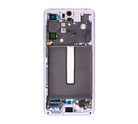 Bloc Complet Galaxy S21 FE Écran LCD Vitre Tactile Original Samsung violet