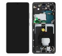 Bloc Complet Galaxy S21 Ultra Écran LCD Vitre Tactile Original Samsung noir