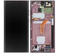 Bloc Complet Galaxy S22 Ultra Écran LCD Vitre Tactile Original Samsung bordeaux color_ex G