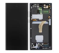 Bloc Complet pour Samsung Galaxy S22 Ultra Écran LCD Vitre Tactile Original Samsung noir Noir