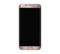 Bloc Complet Galaxy S7 Edge Écran LCD Vitre Tactile Original rose champagne