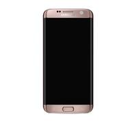 Bloc Complet Galaxy S7 Edge Écran LCD Vitre Tactile Original rose champagne Rose