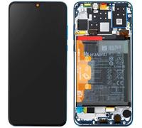 Bloc Complet - Huawei - P30 Lite - Écran LCD Tactile - Batterie 3340 mAh - Original Bleu