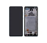 Bloc Complet pour Galaxy A72 Écran LCD Vitre Tactile Original Samsung Bleu Bleu G