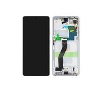 Samsung Bloc complet écran LCD vitre tactile Galaxy S21 Ultra Original Argent