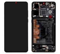 Bloc Complet pour Huawei P30 Écran LCD Tactile Batterie 3650mAh Noir