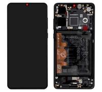 Bloc Complet pour Huawei P30 Écran LCD Tactile Batterie 3650mAh Huawei Noir