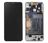 Bloc Complet pour Huawei P30 Lite Écran LCD Tactile Batterie 3340 mAh Huawei Blanc