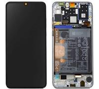Bloc Complet pour Huawei P30 Lite Écran LCD Tactile Batterie 3340 mAh Blanc