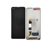 Clappio Bloc Complet pour Moto G 5G Plus Écran LCD Vitre Tactile Compatible Noir