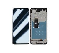 Bloc Complet Pour Motorola G13 Écran Lcd + Vitre Tactile Et Châssis Noir