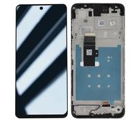 Bloc Complet pour Motorola G13 Écran LCD + Vitre Tactile et Châssis Noir