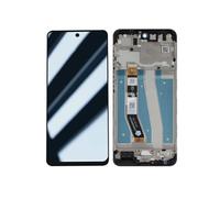 Clappio Bloc écran complet Motorola G14 – Écran LCD, vitre tactile et châssis noir