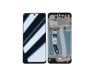 Bloc Complet pour Motorola G14 Écran LCD + Vitre Tactile et Châssis Noir