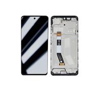 Bloc Complet pour Motorola G73 5G Écran LCD + Vitre Tactile et Châssis Noir