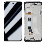 Bloc Complet pour Motorola G73 5G Écran LCD + Vitre Tactile et Châssis Noir