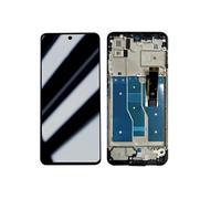 Bloc Complet pour Motorola G82 5G Écran LCD + Vitre Tactile et Châssis Relife Noir