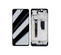 Relife Bloc complet pour Motorola G84 5G — Écran LCD, vitre tactile et châssis — Noir