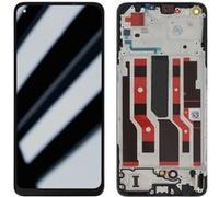 Bloc Complet pour Oppo Reno 8 Lite 5G Écran LCD et Vitre Tactile et Châssis Clappio Noir Noir G
