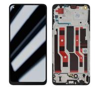 Bloc Complet pour Oppo Reno 8 Lite 5G Écran LCD + Vitre Tactile et Châssis, Noir