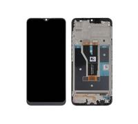 Clappio Bloc Complet pour Realme C11 2021 Écran LCD Vitre Tactile Châssis Noir