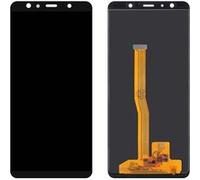 Bloc Complet pour Samsung Galaxy A7 2018 Écran LCD Vitre Tactile Compatible Clappio Noir Noir G