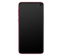 Bloc Complet pour Samsung Galaxy S10e Écran LCD Vitre Tactile Rouge