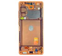 Bloc Complet pour Samsung Galaxy S20 FE 4G Écran LCD Vitre Tactile Orange