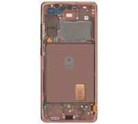 Bloc Complet pour Samsung Galaxy S20 FE 5G Écran LCD Vitre Tactile Orange