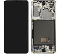 Samsung Bloc complet pour Galaxy S21 Écran LCD vitre tactile Blanc