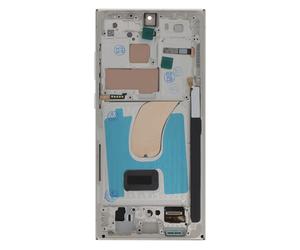 Bloc Complet pour Samsung Galaxy S23 Ultra Écran OLED et Vitre Tactile Beige