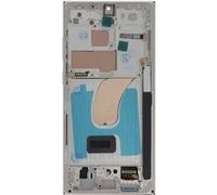 Bloc Complet pour Samsung Galaxy S23 Ultra Écran OLED et Vitre Tactile Clappio Beige Beige