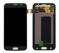 Écran LCD - SAMSUNG - Galaxy S6 - Noir - Remplacement - Nappe intégrée