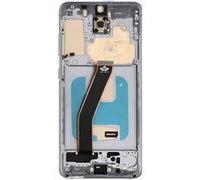 Bloc Complet pour Samsung S20 Écran LCD + Vitre Tactile et Châssis Gris